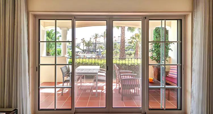 Double French Doors Interior Repair in DeLand, FL