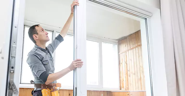 Aluminum Storefront Door Repair in DeLand, FL